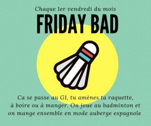 Friday Bad _ Montauban Badminton CLub
